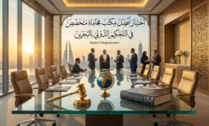 اختيار أفضل مكتب محاماة متخصص في التحكيم الدولي بالبحرين