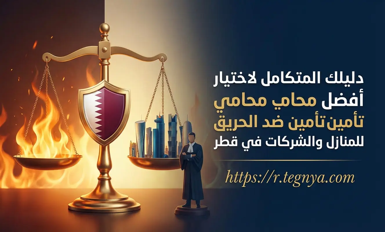 دليلك المتكامل لاختيار أفضل محامي تأمين ضد الحريق للمنازل والشركات في قطر